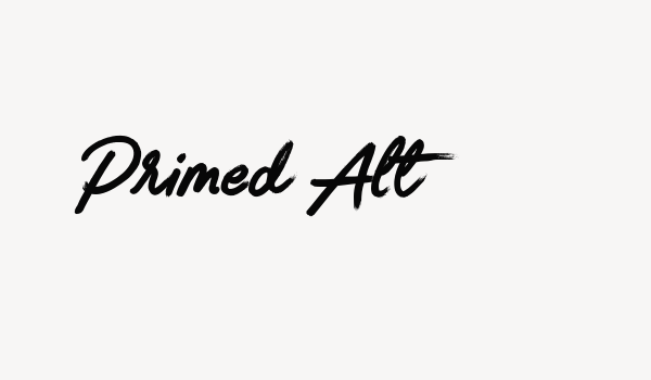 Primed Alt Font