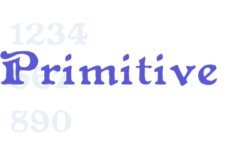 Primitive Font Download