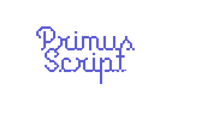 Primus Script Font