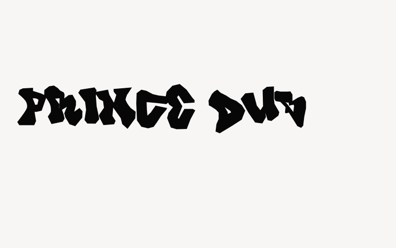 Prince Dub Font