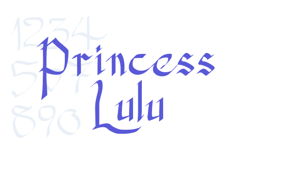 Princess Lulu Font