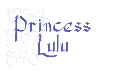 Princess Lulu Font Download