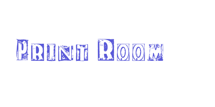 Print Room Font Download