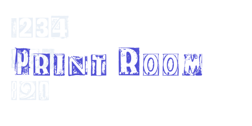 Print Room-font-download