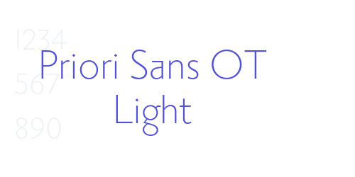 Priori Sans OT Light-font-download