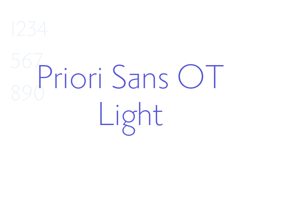 Priori Sans OT Light