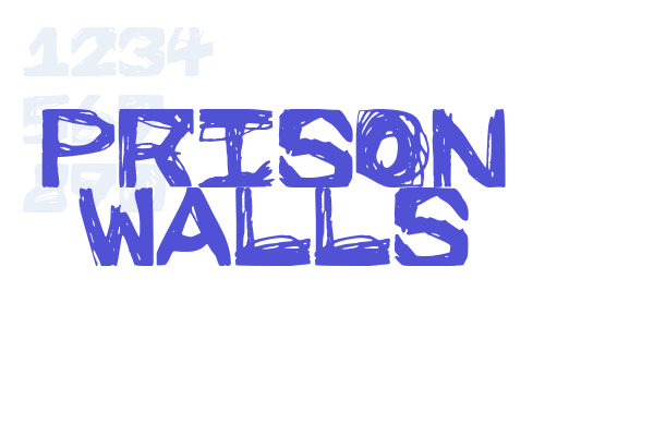 Prison Walls Font Download