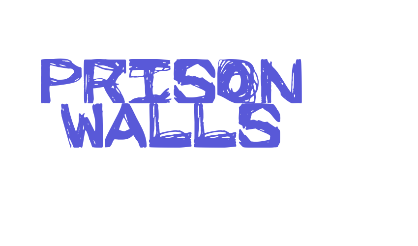 Prison Walls Font Download