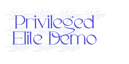 Privileged Elite Demo-font-download