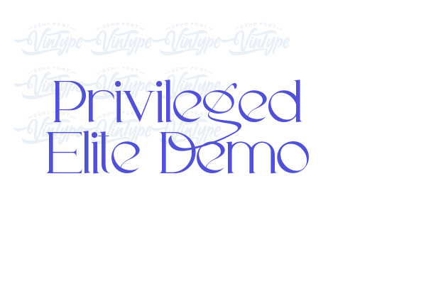 Privileged Elite Demo