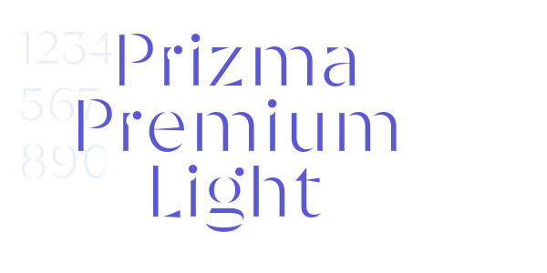 Prizma Premium Light font free