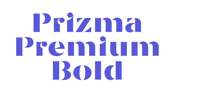 Prizma Premium Bold Font Download