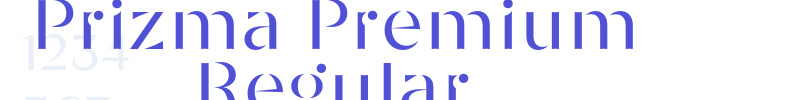 Prizma Premium Regular-font