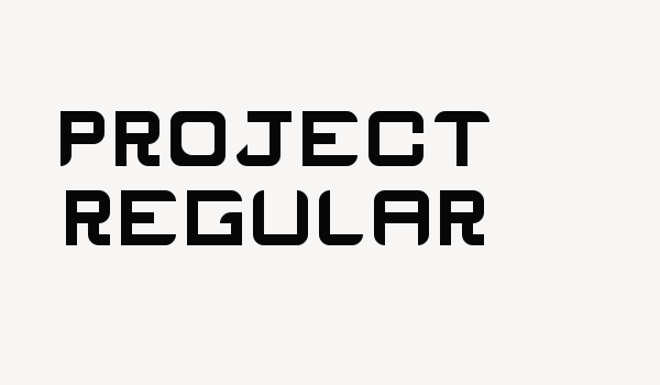 ProJecT Regular Font