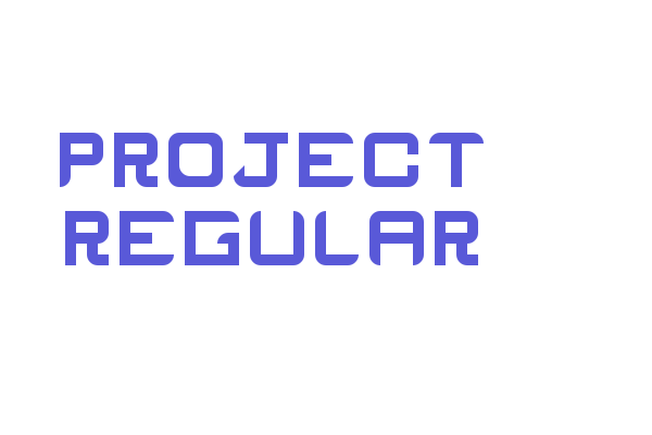 ProJecT Regular Font