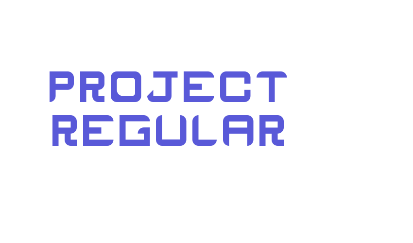 ProJecT Regular Font Download