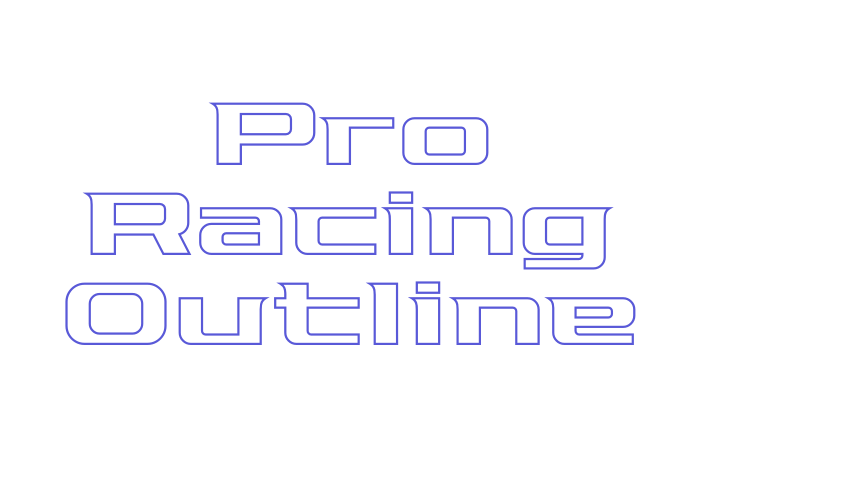 Pro Racing Outline Font Download