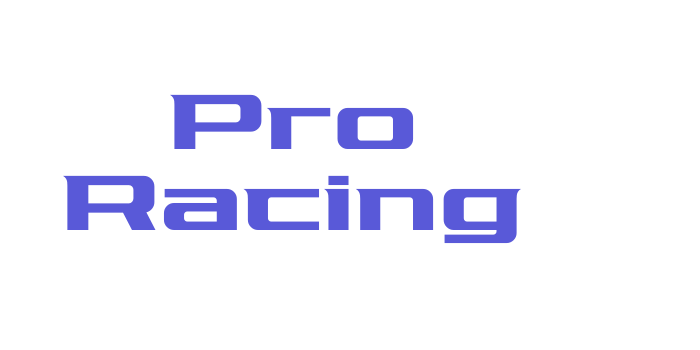 Pro Racing Font Download