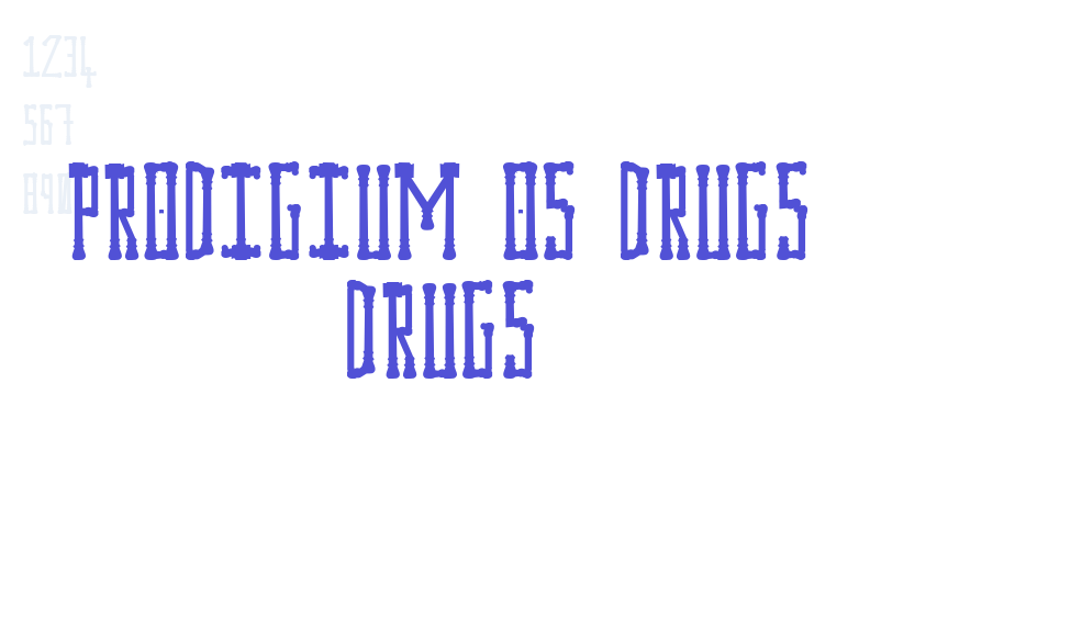 Prodigium Os Drugs Drugs-font-download