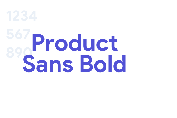 Product Sans Bold