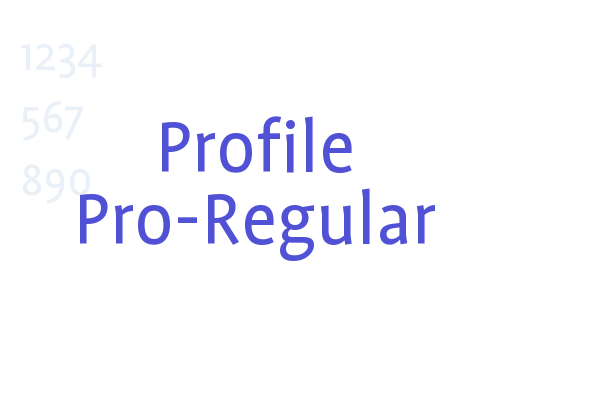 Profile Pro-Regular