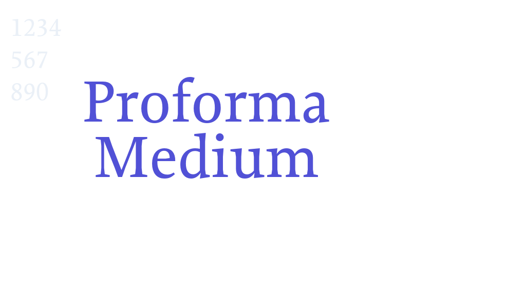 Proforma Medium-font-download