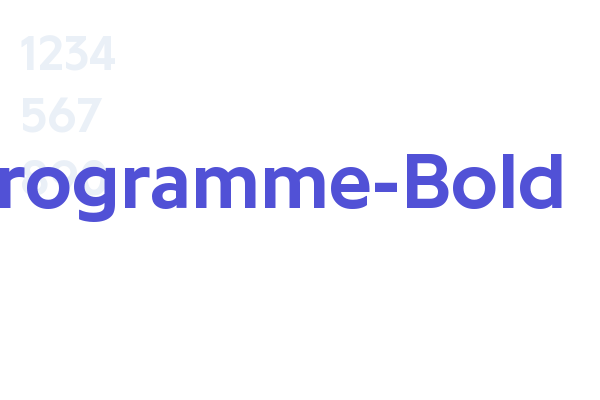 Programme-Bold