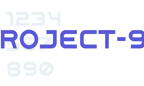 Project-9 Font