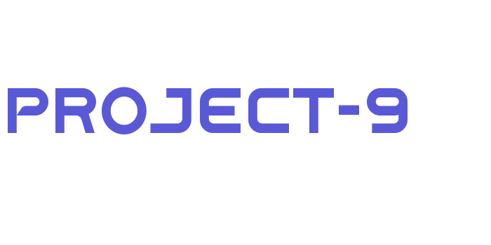 Project-9 Font Download