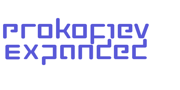 Prokofiev Expanded Font Download