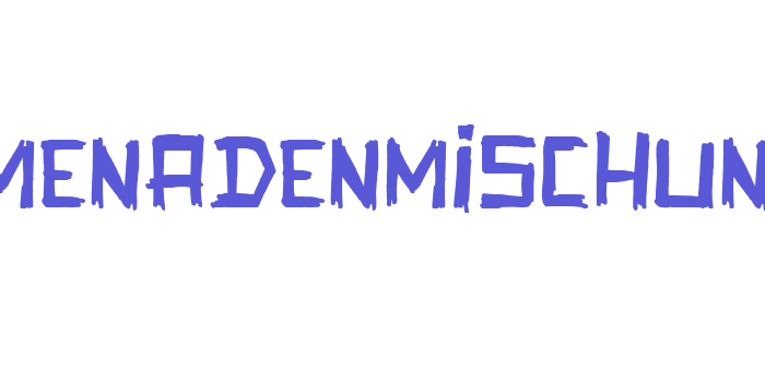 Promenadenmischung Font Download