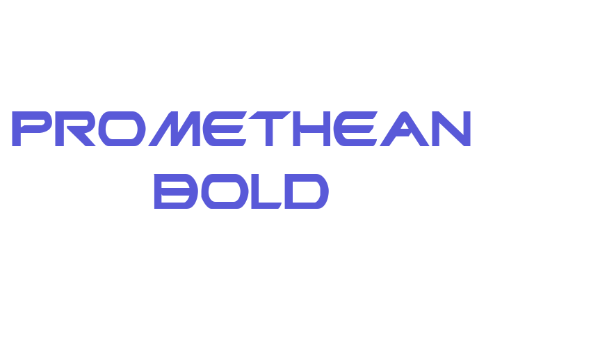 Promethean Bold Font