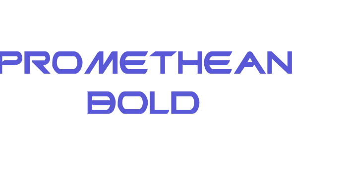 Promethean Bold Font Download