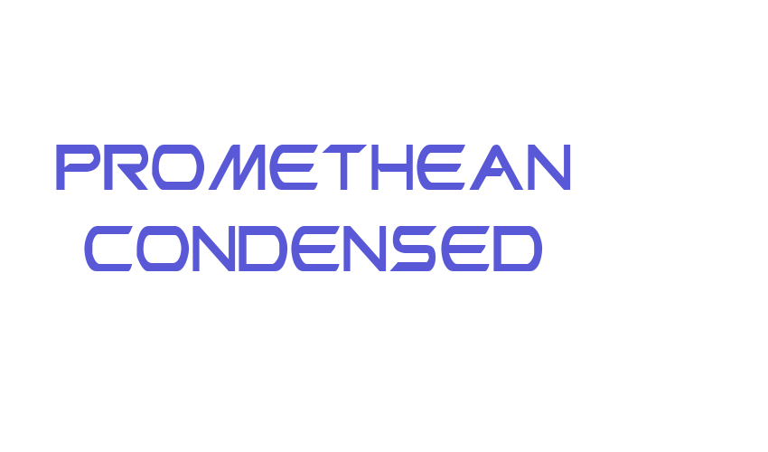 Promethean Condensed Font