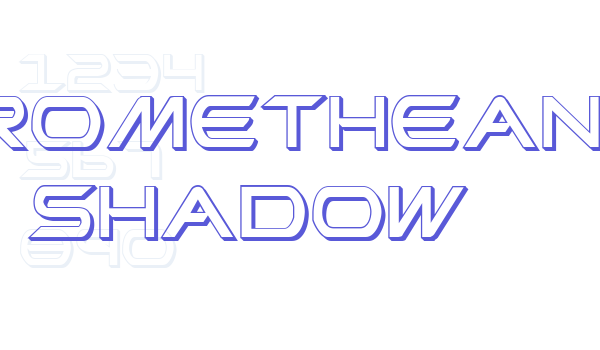 Promethean Shadow font free