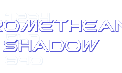 Promethean Shadow Font