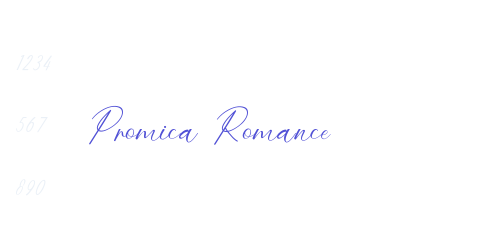 Promica Romance-font-download