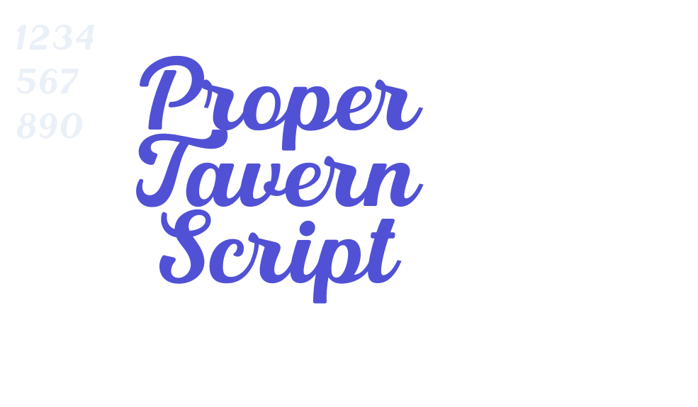 Proper Tavern Script-font-download