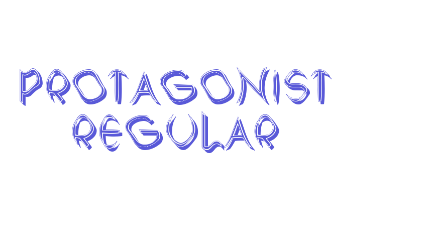 Protagonist Regular Font Download