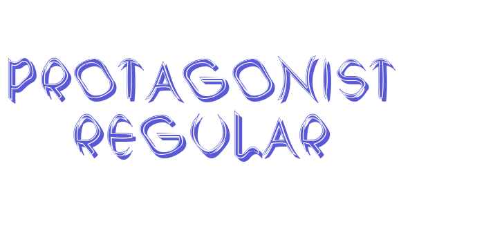 Protagonist Regular Font Download