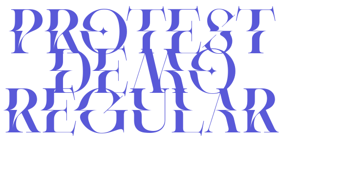 Protest Demo Regular Font Download