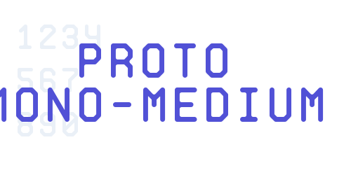 Proto Mono-Medium-font-download
