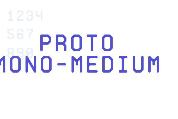 Proto Mono-Medium