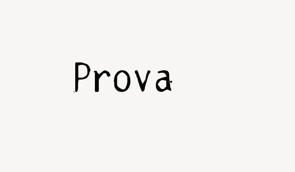 Prova Font