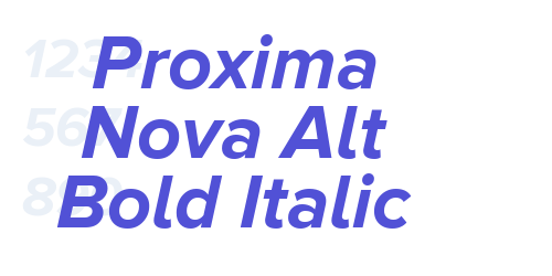 Proxima Nova Alt Bold Italic-font-download