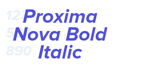 Proxima Nova Bold Italic-font-download