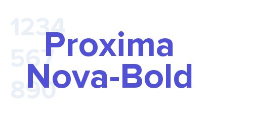 Proxima Nova-Bold