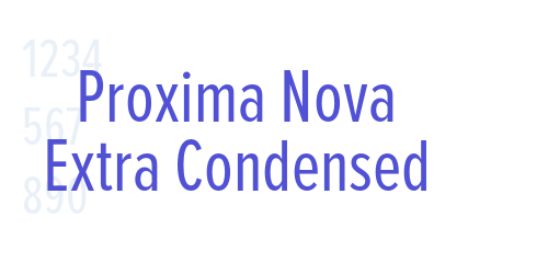 Proxima Nova Extra Condensed-font-download