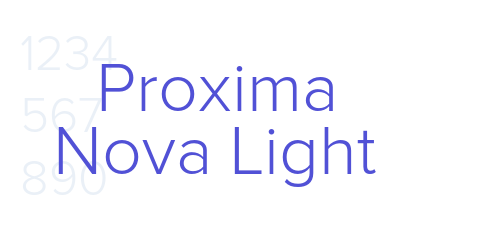 Proxima Nova Light-font-download
