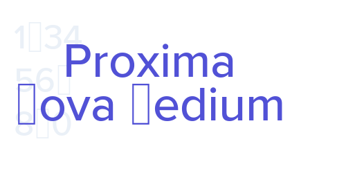 Proxima Nova Medium-font-download